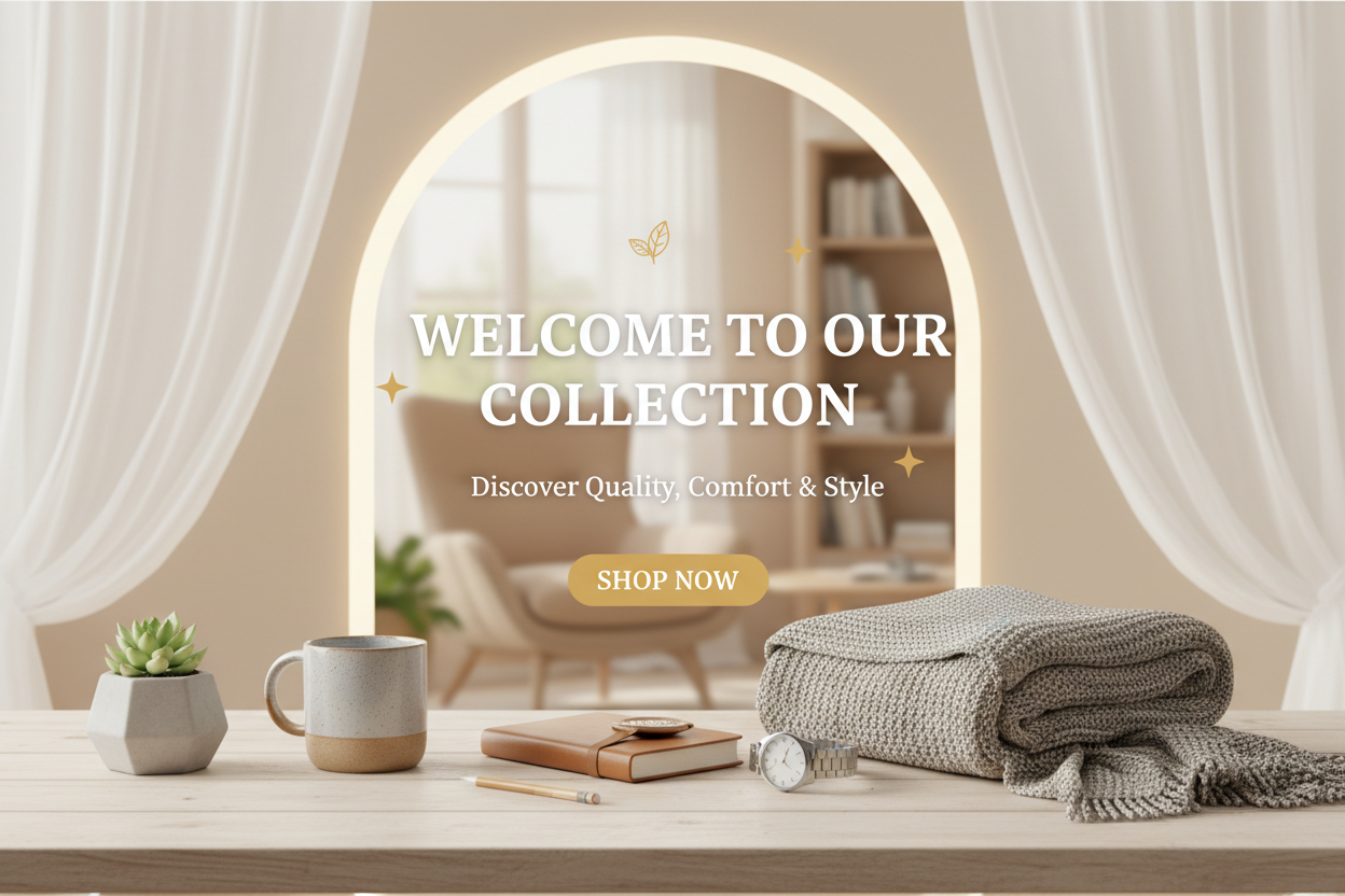 Welcoming Store Banner